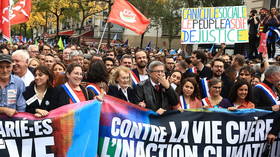 Thousands march in Paris over cost of living