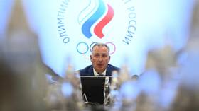 Russian delegation defies boycott threats to attend Olympic rally