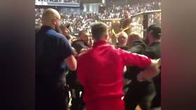 Chimaev clashes with Khabib cousin at UFC 280 (VIDEO)