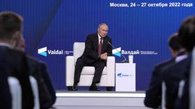 ‘No one can sit out the coming storm’: Putin’s milestone Valdai speech