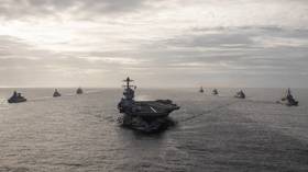 US carrier strike group heading for Europe – media