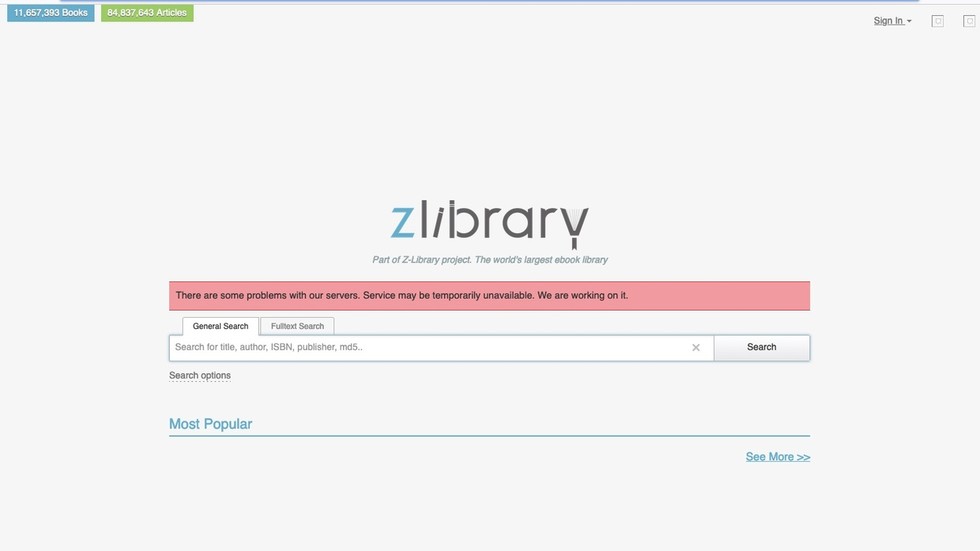 Z-library: como continuar tendo acesso aos e-books gratuitos