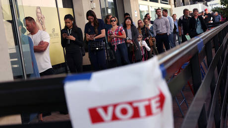 Два крупных округа США сообщают о проблемах с машинами для голосования