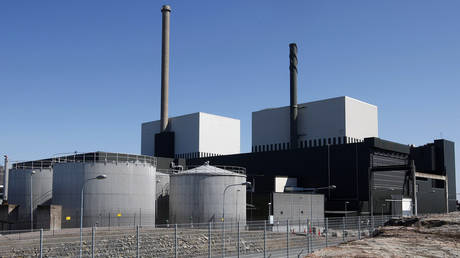 The Oskarshamn Nuclear Power Plant in Sweden, 2008. © Mikael Fritzon / TT News Agency / AP