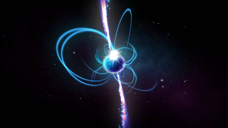 FILE PHOTO: Magnetars are incredibly magnetic neutron stars, some of which sometimes produce radio emission.