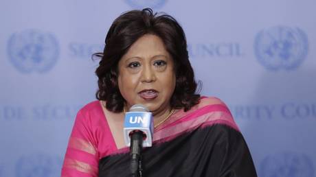 FILE PHOTO: UN Special Representative on Sexual Violence in Conflict Pramila Patten