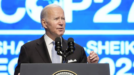 Screeching protesters interrupt Biden’s speech (VIDEO)