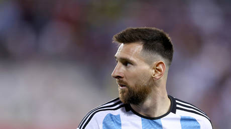 Lionel Messi has spoken on Argentina's chances of winning the World Cup © Elsa/Getty Images