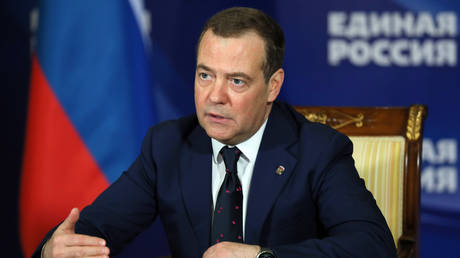 Deputy Chairman of the Security Council of Russia Dmitry Medvedev.