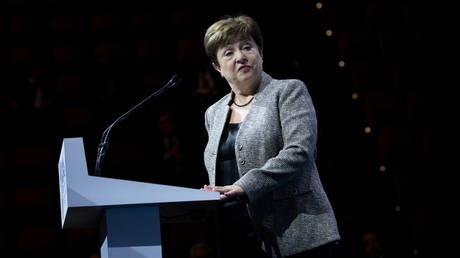 International Monetary Fund (IMF) chief Kristalina Georgieva