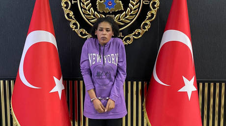 Syrian national Ahlam Albashir, the main suspect in the Istiklal Street explosion.