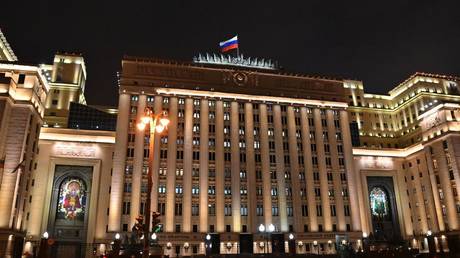The building of the Ministry of Defense of the Russian Federation
