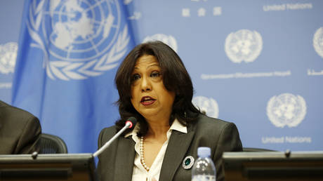 FILE PHOTO: UN Special Representative on Sexual Violence in Conflict Pramila Patten