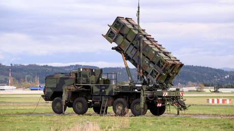 FILE PHOTO: A US-made Patriot air defense system