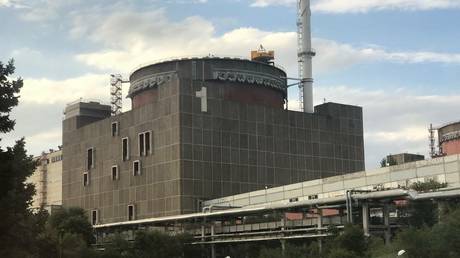 FILE PHOTO: The Zaporozhye nuclear power plant (ZNPP)