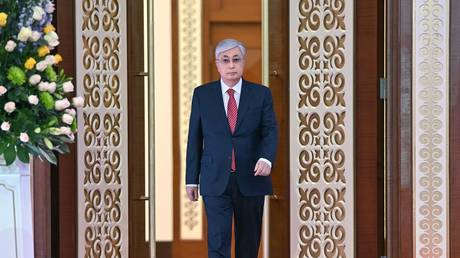 FILE PHOTO: Kazakhstan's president, Kassym-Jomart Tokayev