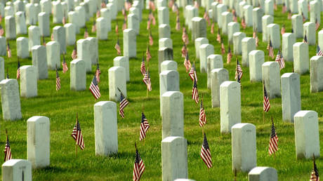 File photo: Arlington National Cemetery in Virginia, USA