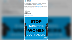 UN ridiculed for tweet on female journalists