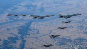 Estados Unidos vuelve a desplegar un bombardero de largo alcance en la península de Corea