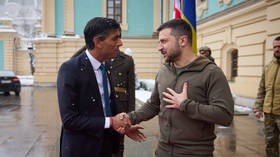 Rishi Sunak visits Kiev, pledges more air defense for Ukraine