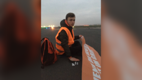 Eco-activists block Berlin airport for over an hour