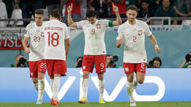 Lewandowski scores first World Cup goal as Poland sink Saudis