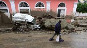 Deadly landslide strikes Italian island
