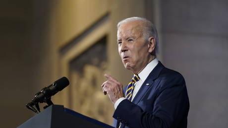 President Joe Biden speaks at the White House in Washington, DC, November 30, 2022.