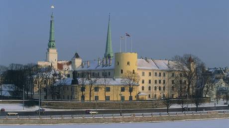 Central Riga, Latvia.