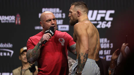 McGregor claps back at Rogan in steroids row