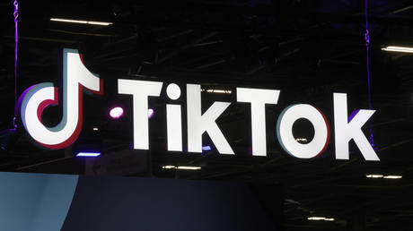 FILE PHOTO. The logo of TikTok.