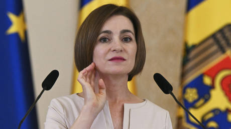 Moldovan President Maia Sandu