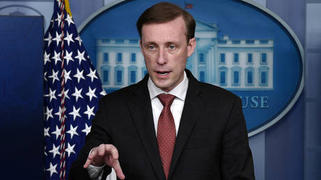 File photo: US National Security Adviser Jake Sullivan