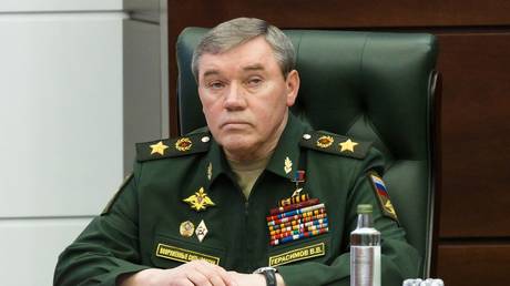 FILE PHOTO: The head of the Russian General Staff, Army General Valery Gerasimov