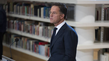 Dutch Prime Minister Mark Rutte apologized on behalf of his government for the Netherlands' historical role in slavery and the slave trade at the National Archives in The Hague, Monday, Dec. 19, 2022.