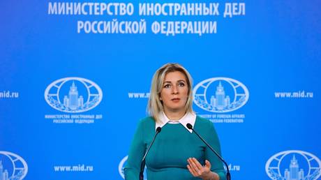 FILE PHOTO: The Russian Foreign Ministry's spokeswoman, Maria Zakharova