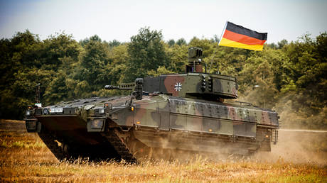 Puma German infantry fighting vehicle
