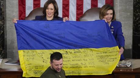 Zelensky urges Congress to ‘invest’ in Ukrainian war effort