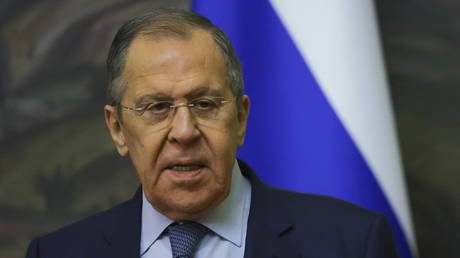 Russia's Foreign Minister Sergey Lavrov.