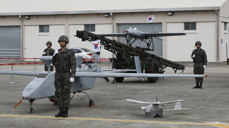 FILE PHOTO. South Korean troops mark Armed Forces Day.