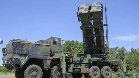 FILE PHOTO: A US-made MIM-104 Patriot missile launcher