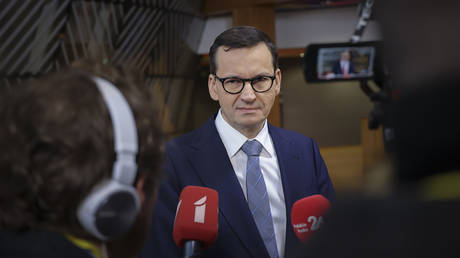 Prime Minister of Poland Mateusz Morawiecki.