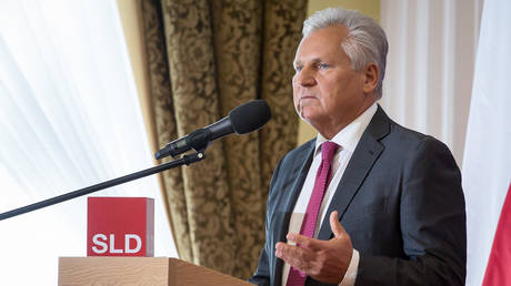 FILE PHOTO. Former Polish President Aleksander Kwasniewski in 2017.