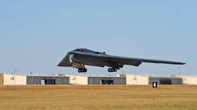 US nuclear bomber catches fire after emergency landing