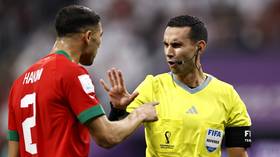 Morocco lodges appeal against ‘grotesque’ World Cup refereeing