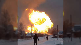 Explosion rocks major Russian gas pipeline