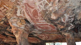 Vandals destroy prehistoric aboriginal art