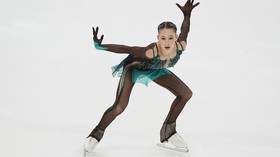 Teen star wins Russian figure skating title