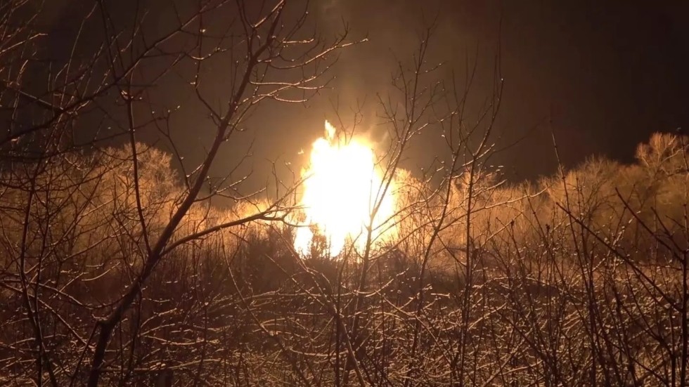 Authorities suggest possible reason for gas pipeline explosion in Donbass