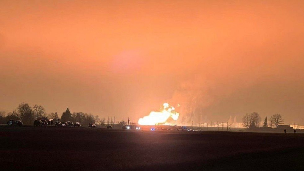 Explosion hits Baltic gasoline pipeline — RT World Information